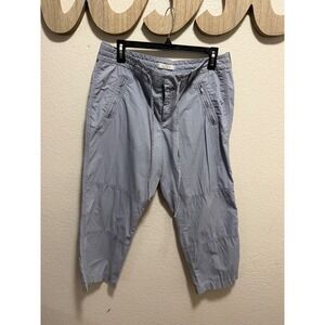 Ann Taylor LOFT Light Blue Cargos Size 10